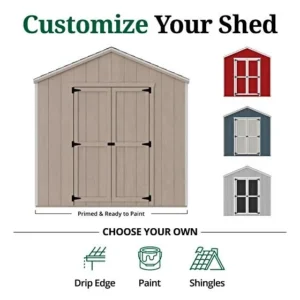 Little Cottage Co. Pre-Cut 12×12 Value Gable Shed Kits - Image 3